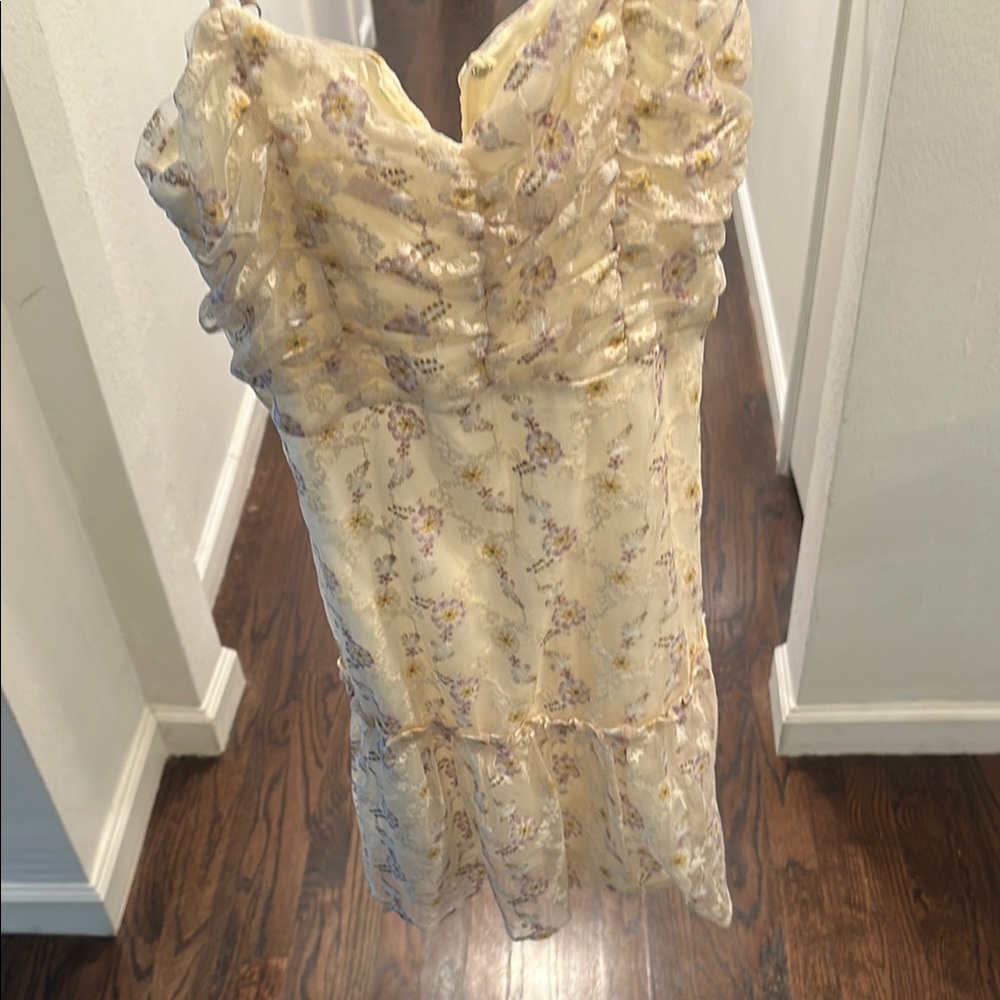Floral Ruffled Dress